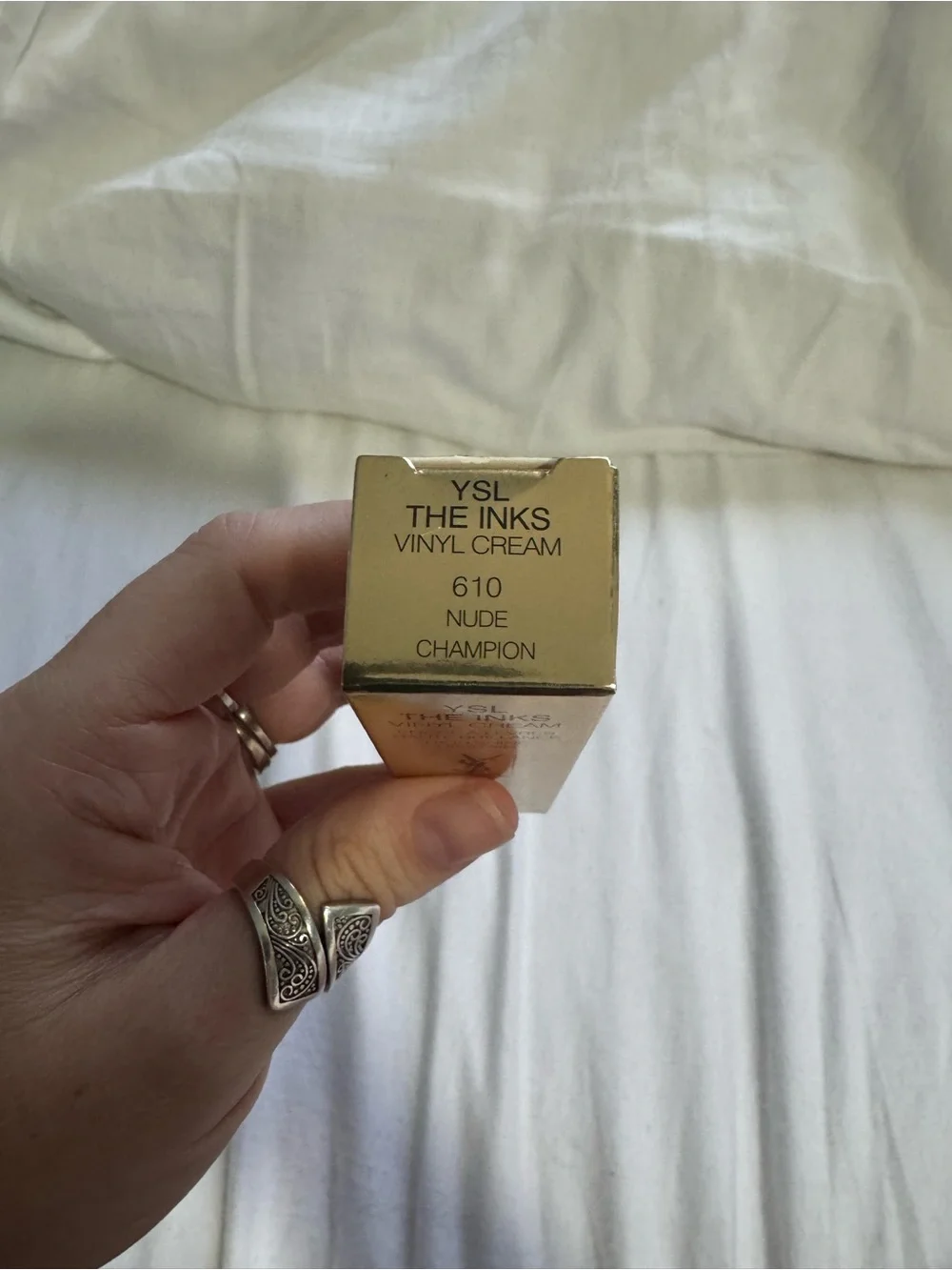 Yves Saint Laurent The Inks Vinyl Cream Lip Stain - Nude Champion